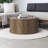 Aurel Modern Fluted Round Living Room Coffee Table-742004645