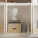 Modern MDF Bookcase With Ample Storage - Elegant Shelving Unit With Doors For Living Room And Office