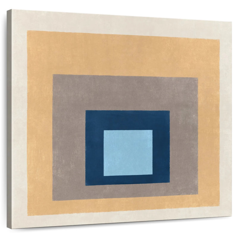 Neutral Square Layers, 33" H x 33" W