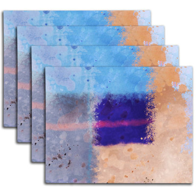 Napperon abstrait en polyester