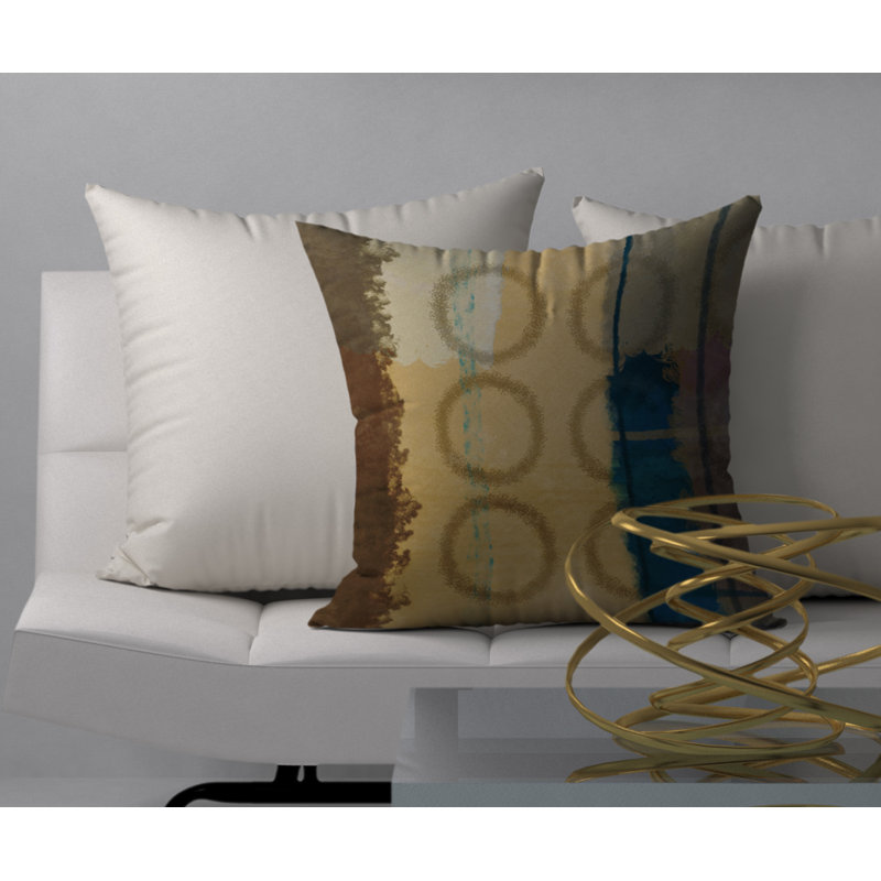 Coussin décoratif carrée scintillant, 24 po x 24 po