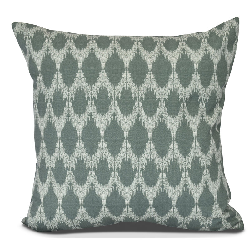 Housse de coussin carrée/insert, H 16 po x l 16 po, Vert