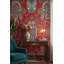 Papier peint motif abstrait motif cachemire Paisley