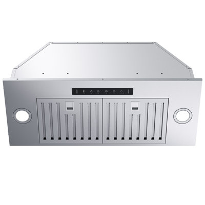  500CFM Convertible Insert Range Hood with LED Lights and Gesture Control