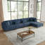 4 Seater Corduroy Corner Sofa 
