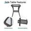 Chaise berçante en osier avec coussins Schutt-930604796