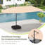 Parasol rectangulaire en porte-à-faux avec base-1578555332