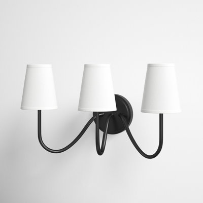 Mariposa 3-Light Dimmable Armed Sconce
