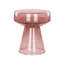 Moneer Glass Top Pedestal Side Table Set-708957375
