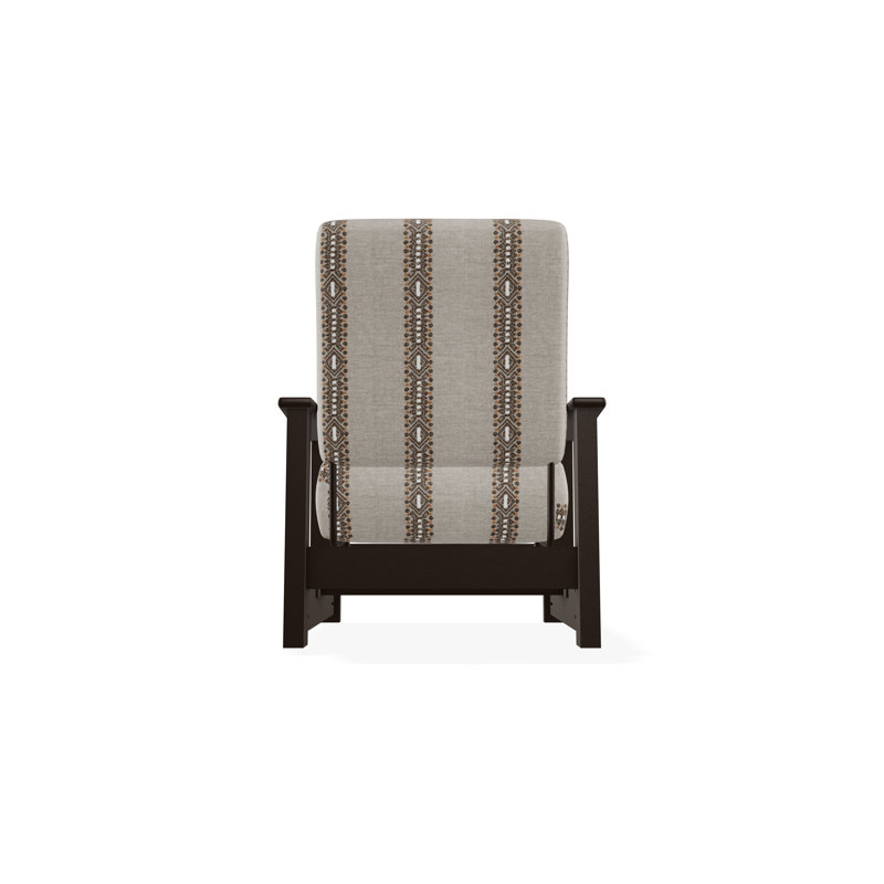 Leeward Marine Grade Polymer Deep Seating Cushion Arm Chair with Hidden Motion, Kona, Blend Sand Sunbrella®