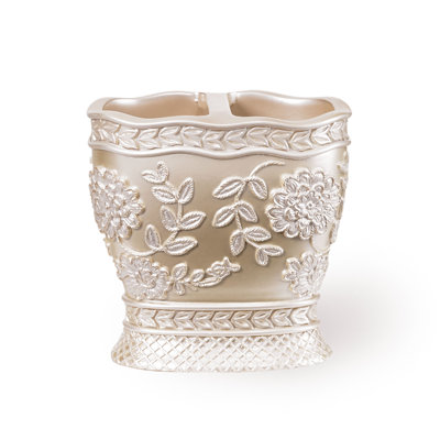 Beige pour porte-brosse rose