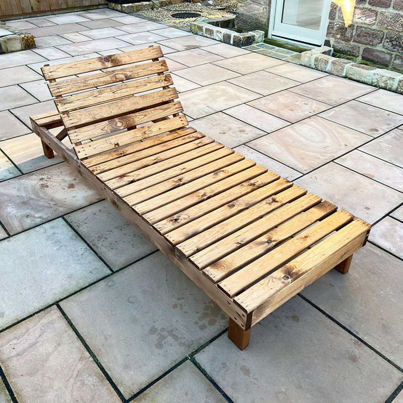 Hadfield 206cm Long Reclining Single Chaise