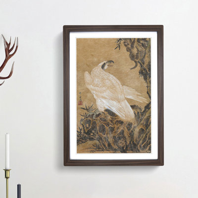 White Eagle Hunting by Kawanabe Kyosai - Picture Frame Art Prints
