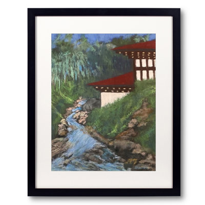Gross National Happiness Print by Dina Gardner