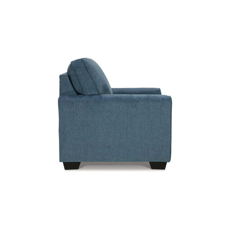 Fauteuil Ajrisa, Mélange de polyester bleu