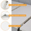 Bronx Extendable Dining Table-31174396