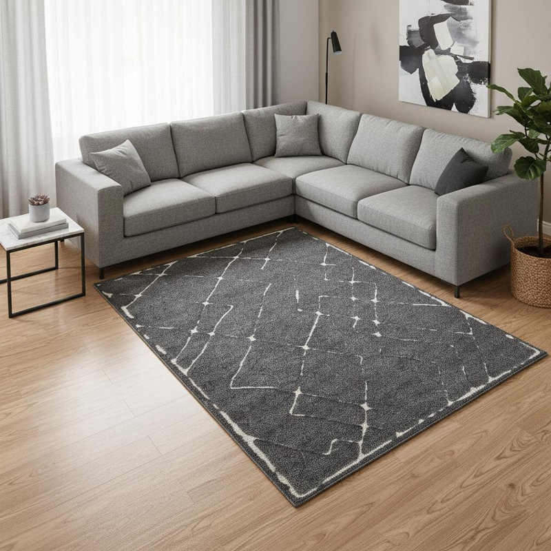 Tapis blanc 8 pi x 11 pi