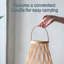 Abat-jour ocre en bambou