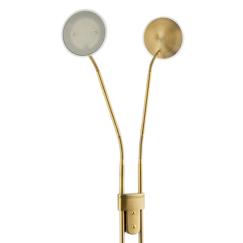160cm LED Task Floor Lamp, Gold 