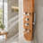 Crane Series 51.18'' Shower Panel with Adjustable Shower Head