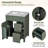24-Inch Yarenis Vanity With Ceramic Sink, 1 Soft Close Door, 2 Soft Close Drawers, And Double Storage Racks On The Door-1646001398