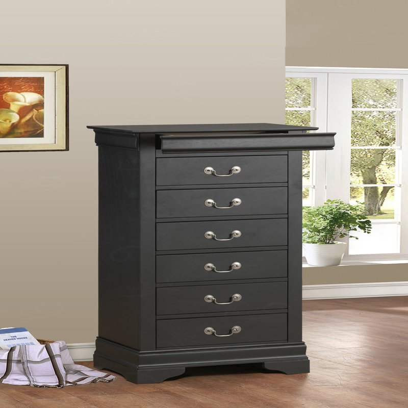 Commode élégante en lingerie traditionnelle