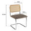 Ryne 46cm H Metal Side Chair