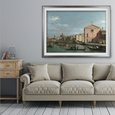 " Venice The Grand Canal Facing Santa Croc "