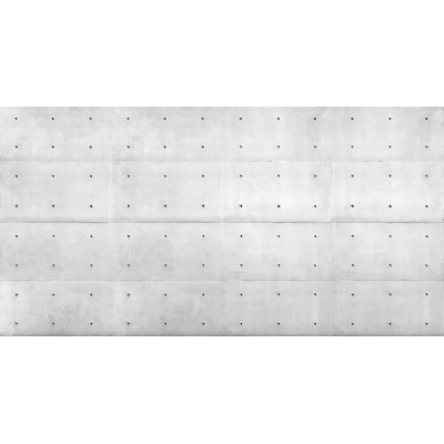 Light Gray Concrete Panel Wall Mural