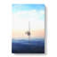 Lone Sailboat In Abstract - Wrapped Canvas-55312462