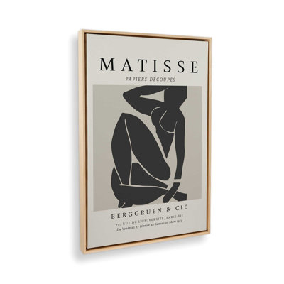 Matisse's Nude III en noir