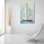 «At the Regatta III Sail» par Courtney Prahl, art mural en verre acrylique