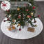 Quilted Velvet Tree Skirt with Bow Ties 48-114660794