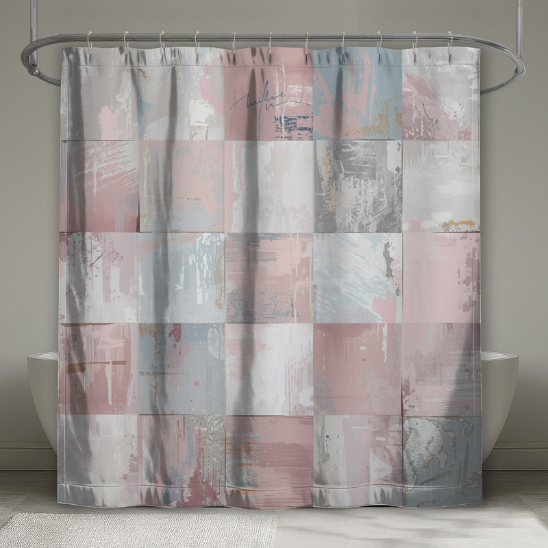 Rideaux de douche Pastel, L 70 po x H 93 po