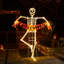 Décoration pour l'extérieur 86,5 po H 86,25 po avec 220 lumières DEL blanc chaud (Halloween)