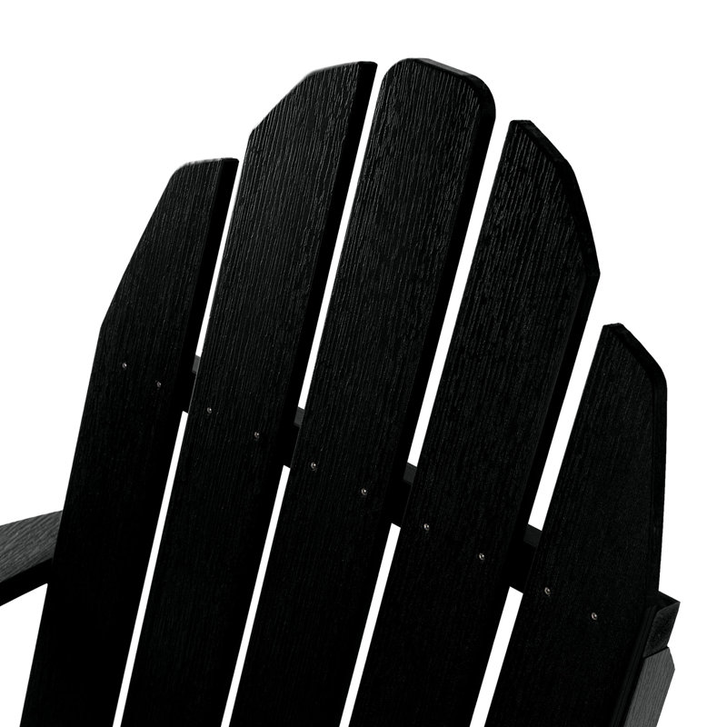 Chaise Adirondack résistante aux intempéries Hintz, Abysse