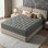Matelas hybride ferme de 13 pouces avec housse de refroidissement et mousse viscoélastique imprégnée de gel LUMERIS - surface matelassée de qualité supérieure, ressorts d'isolation de mouvement, certifié CertiPUR-US, fabriqué aux États-Unis