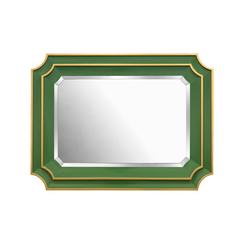 Dante Accent Mirror, Green