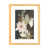Toile avec cadre en bois beige n'est pas disponible
