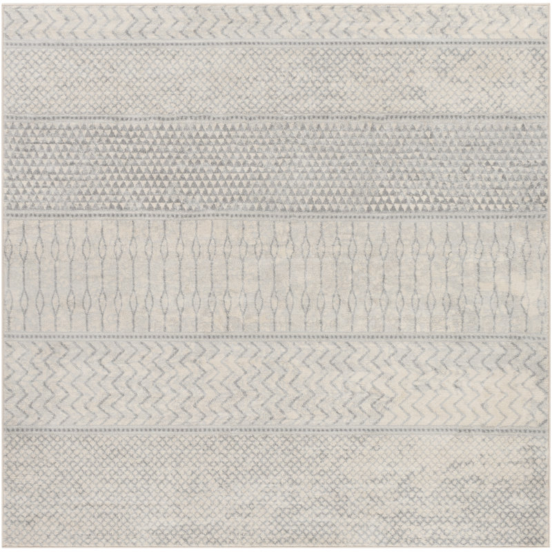 LurLine Oriental Indoor Rug, Square 6'7"