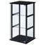 Vitrine en verre à 3 tablettes