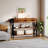Modern Console Table with 3 Drawers, 2 Shelves, Storage Basket & Hooks - Ideal for Entryway or Behind Sofa-627065550
