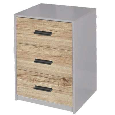 Diakite 40cm W Manufactured Wood Bedside Table