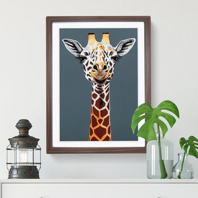 Marvellous Giraffe - Framed Print