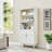 68'' Tall Storage Bookcase With Cabinet-284033915