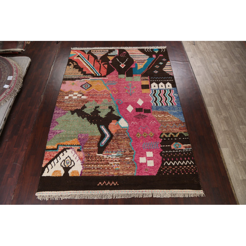 One-of-a-Kind 9'1" x 12'9" Rectangle Wool Area Rug in