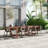 Anautica Rectangular 10 - Person 118'' Outdoor Furniture Dining Set-79519861-87417301