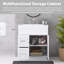 Morden 30 po Meuble-lavabo autoportant blanc avec lavabo en résine