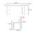 French style rectangular home dining table sets-104499094