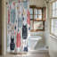Joyful Haven - Rideau de douche Premium-736015054